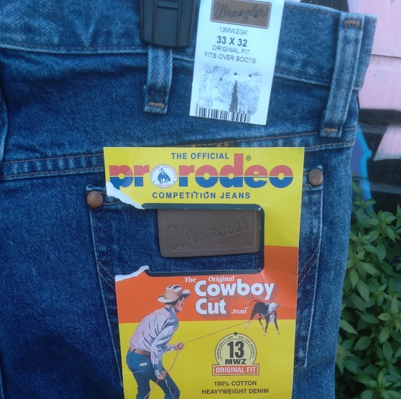 Wrangler Cowboy Cut 13MWGZK Men's Jeans 33x32 - Picture 9 of 15